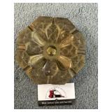 Ornate metal  ashtray