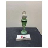 Glass perfume bottle