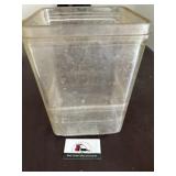 Glass battery box