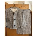 Vintage Jack felt suit jacket with skirt
