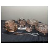 Pink Depression Glassware