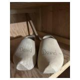 Wooden Dutch shoes