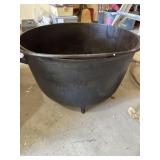 Cast iron cauldron
