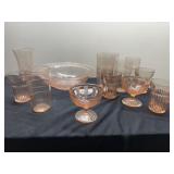 Pink Depression Glassware