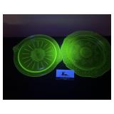 Two Uranium Platters