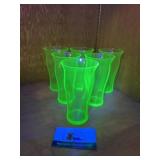 Uranium glasses