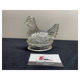 Glass rooster