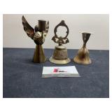 Brass bells and angel