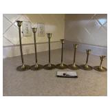 Brass candle stick holders