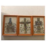 Vintage tribal art