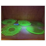 Uranium platter plates