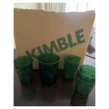 Box of juice glasses