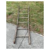 Wooden ladder