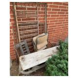 Scrap metal, primitive collectibles