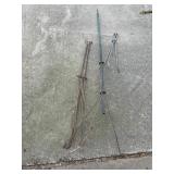 Lightening rod stands