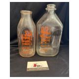 Anderson Erickson glass milk bottles