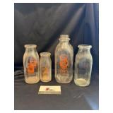 Bordens, Flynn glass milk bottles