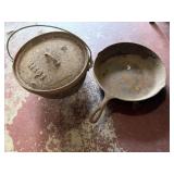 Cast iron skillet and Dutch ovens