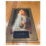 1928 Singer sewing machine calendar