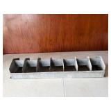 Galvanized chicken feeder/ 29 in