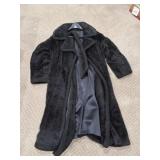 Womenï¿½s fur like/ wool blend jacket