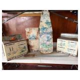 Vintage metal Little Bo Peep toys/kitchen set