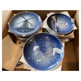 Copenhagen porcelain collectible plates
