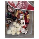 Tote of Christmas decor