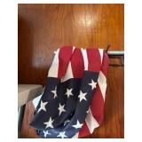 American flag on approximately 12 foot pole