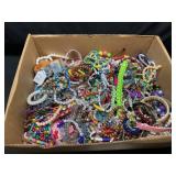 Gallon baggie of bracelets