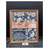 Anna Brenneman Framed Woven Art