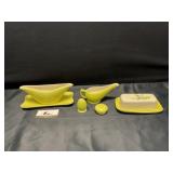 Red Wing Magnolia Gravy Boat, Salt and Pepper,