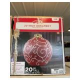 Holiday Time 20 Inch Ornament