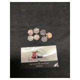 Crystal quartz beads