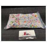 Quart bag of letter beads