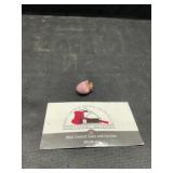 Rhodonite apple pendent