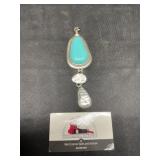 Southwestern turquoise pendant