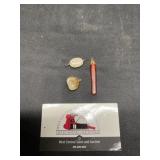 Fossil, coral banded, agate, red tigers eye