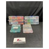 Beads with containers