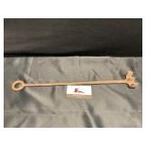 Branding Iron Letter E