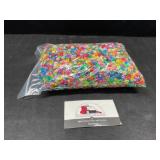 Quart bag of beads