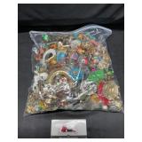 Gallon bag of earrings