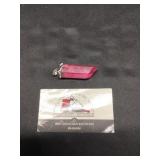 Pink Quartz point pendant