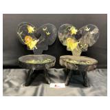 Painted Wooden Kids Stools