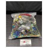 Gallon bag of craft jewelry
