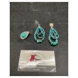Turquoise earrings