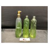 Asparagus and Corn Glass Bottles