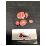 Rhodochrosite and Cobochons
