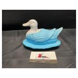 Vintage Duck on a Nest