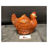 Fapco Ceramic Rooster Cookie Jar